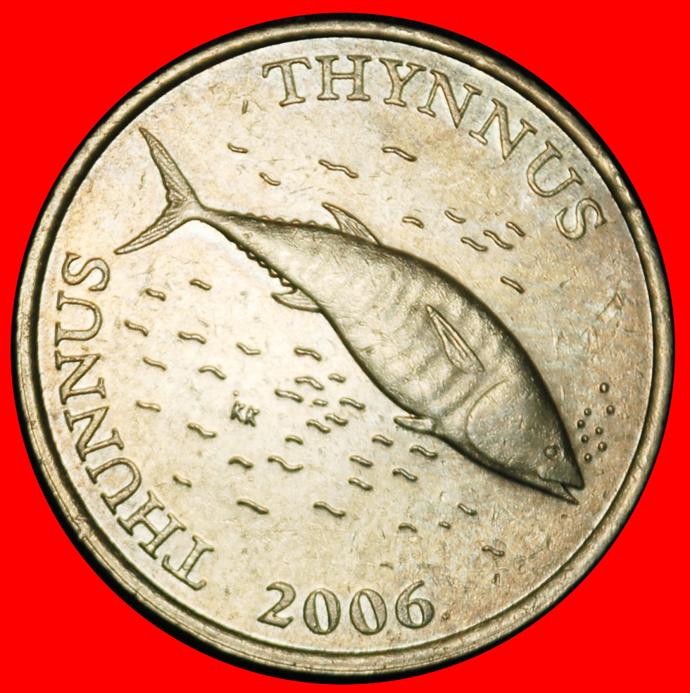 Ⰶ LATIN FISH AND MARTEN (1994-2022): YUGOSLAVIA CROATIA ★ 2 KUNAS 2006!★LOW START ★ NO RESERVE!