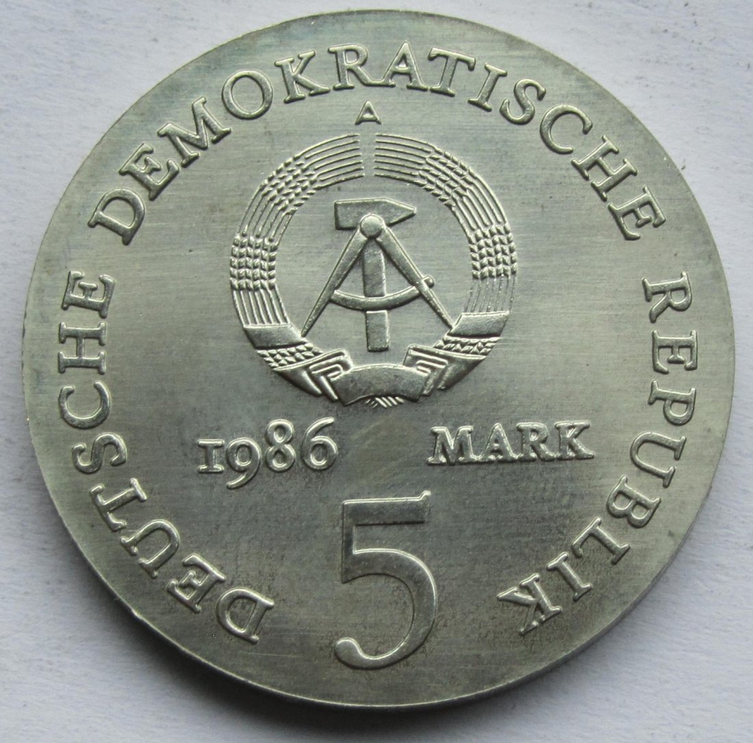  DDR: 5 Mark Kleist 1986   