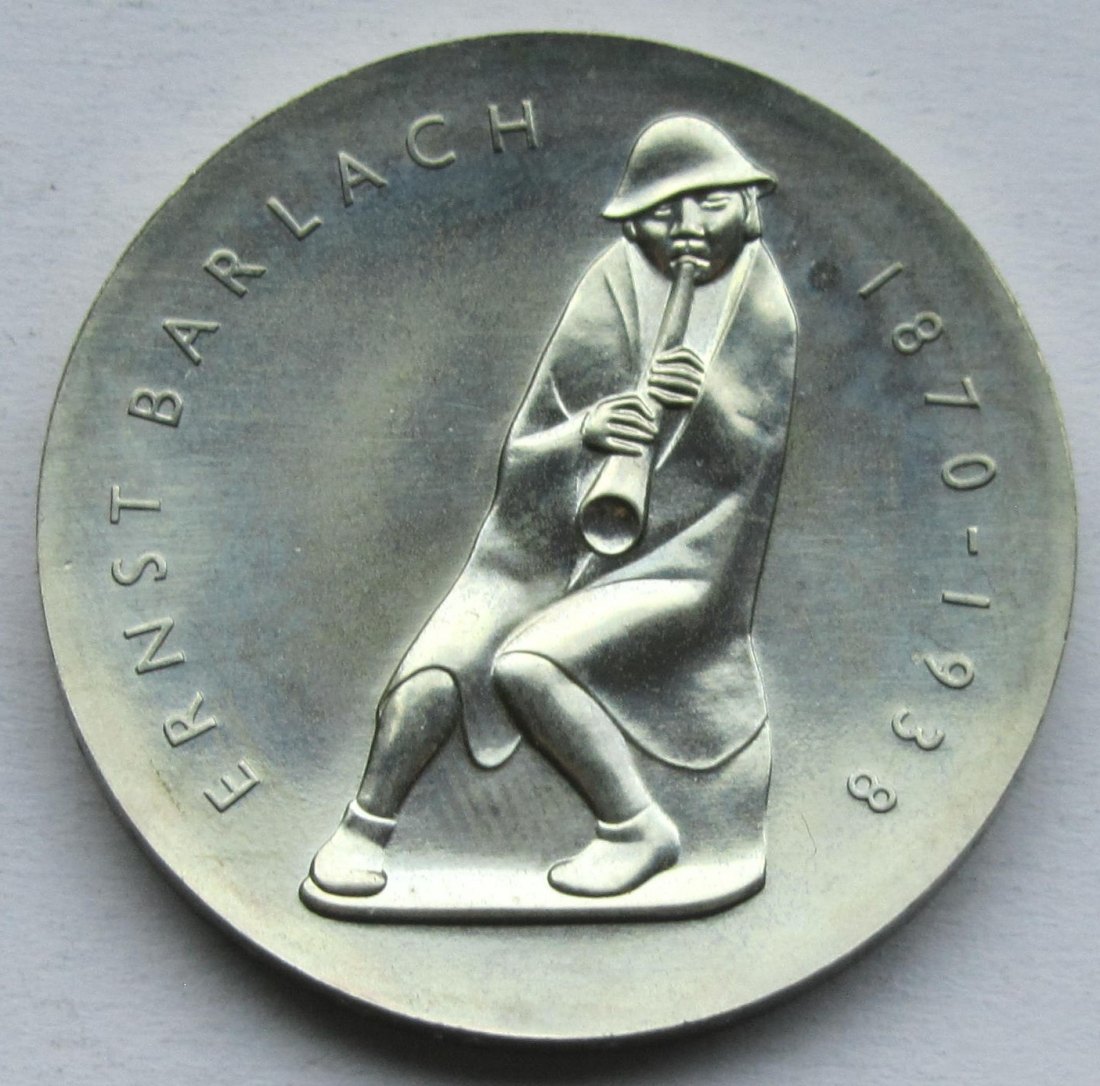  DDR: 5 Mark Barlach 1988   