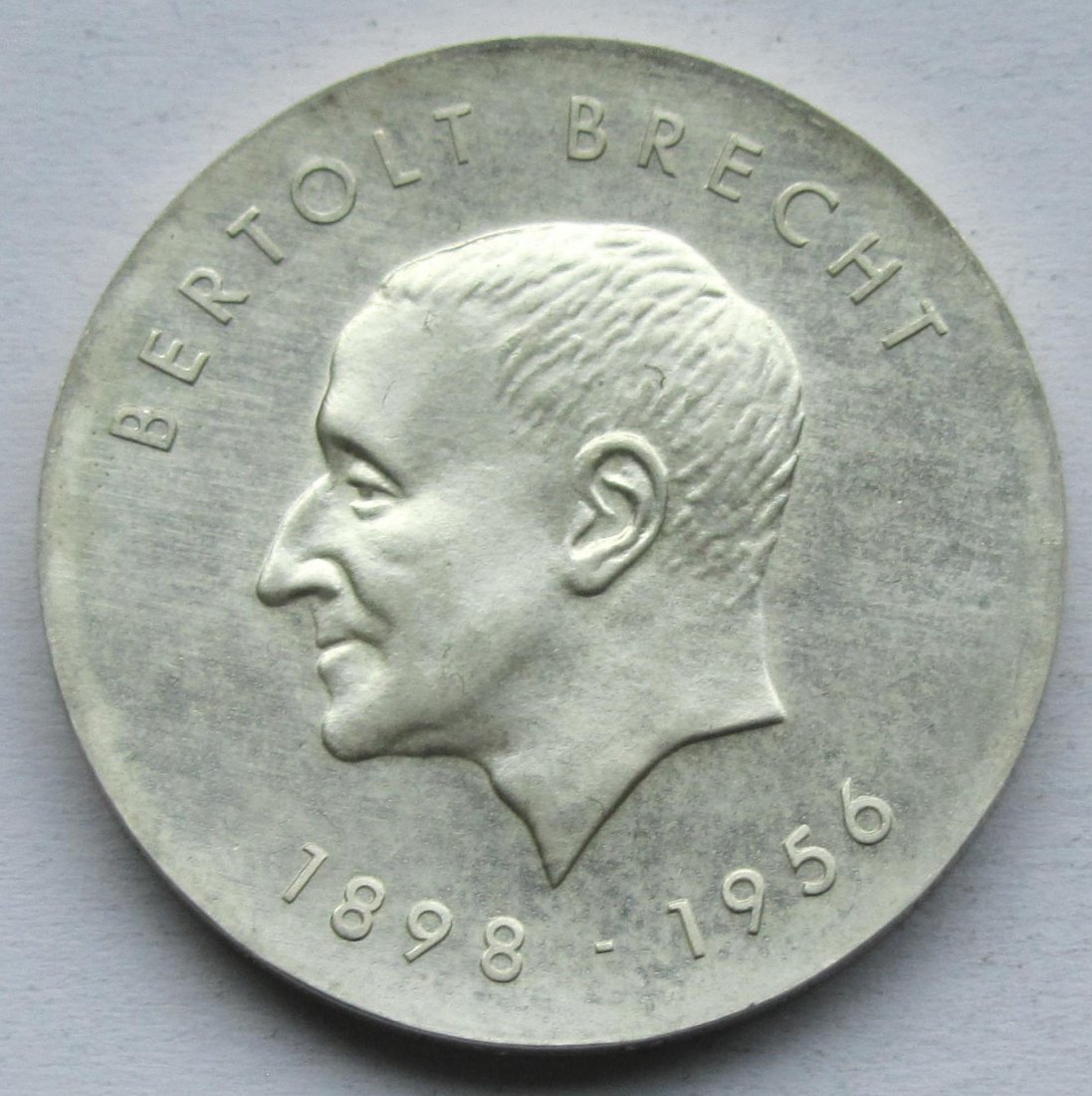  DDR: 10 Mark Brecht 1973   