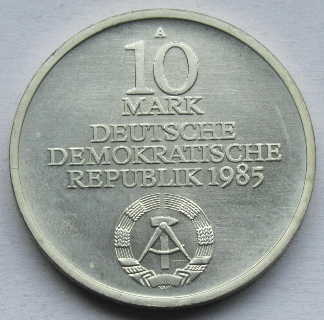 DDR: 10 Mark Humboldt-Universität 1985   