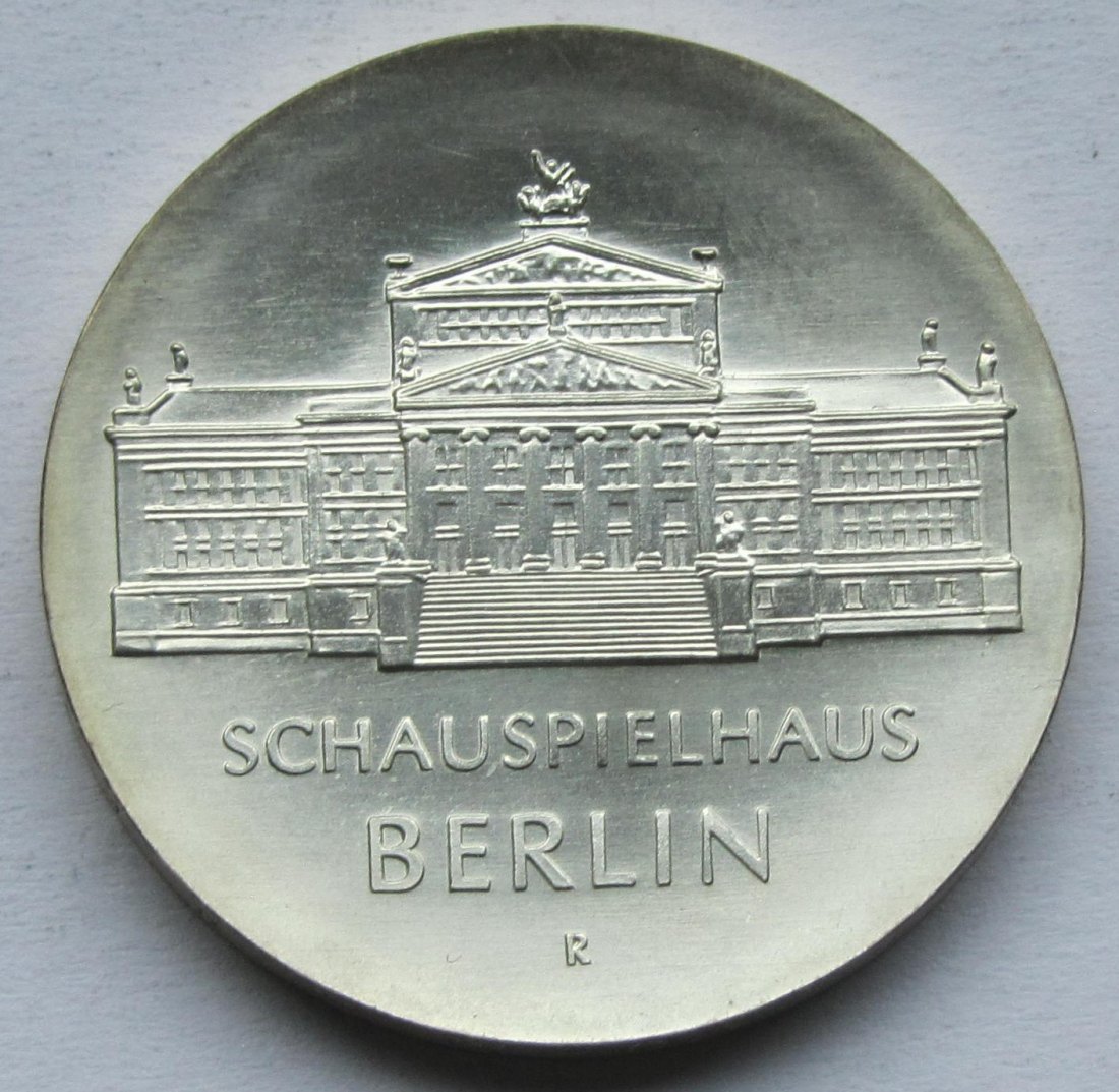  DDR: 10 Mark Schauspielhaus 1987   