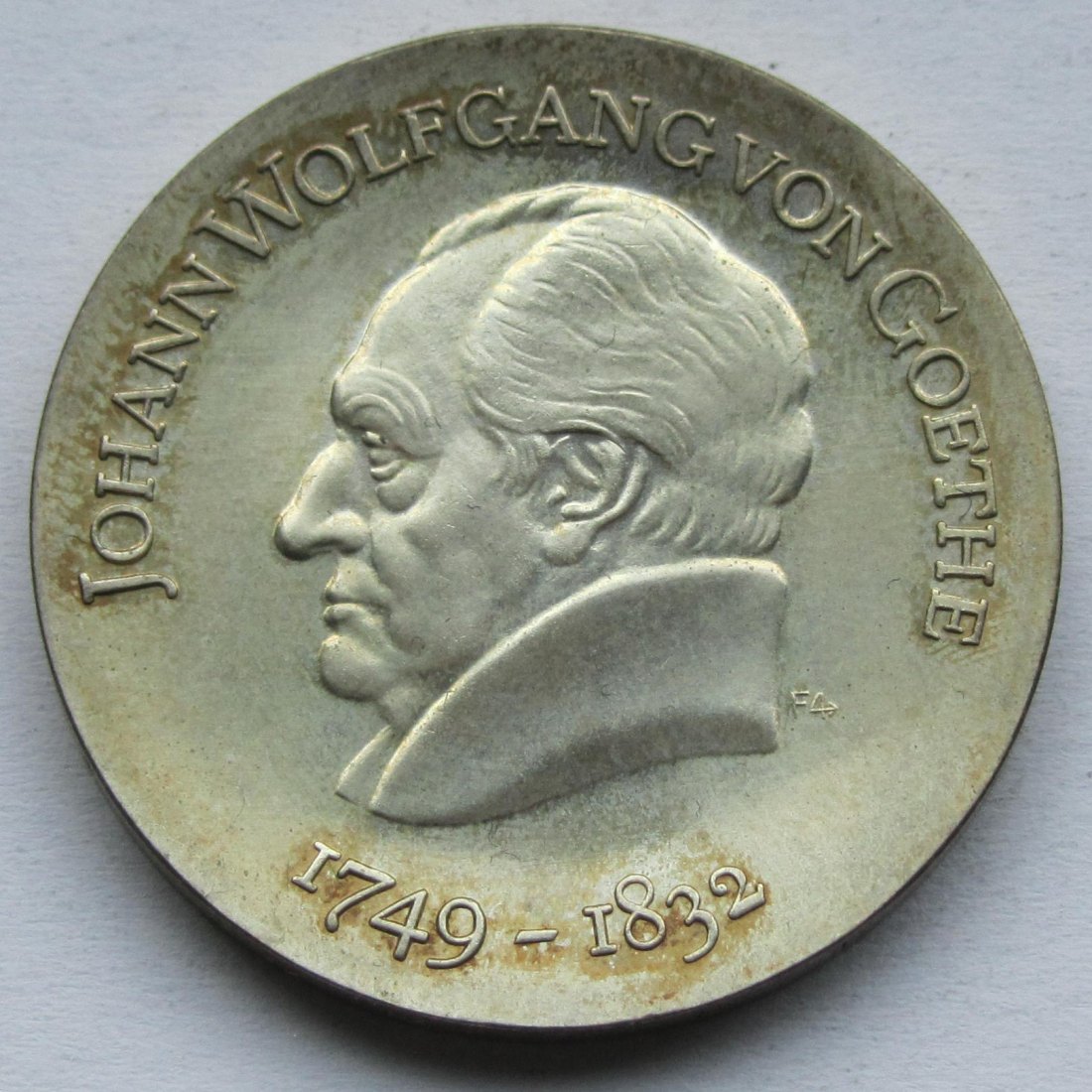  DDR: 20 Mark Goethe 1969   