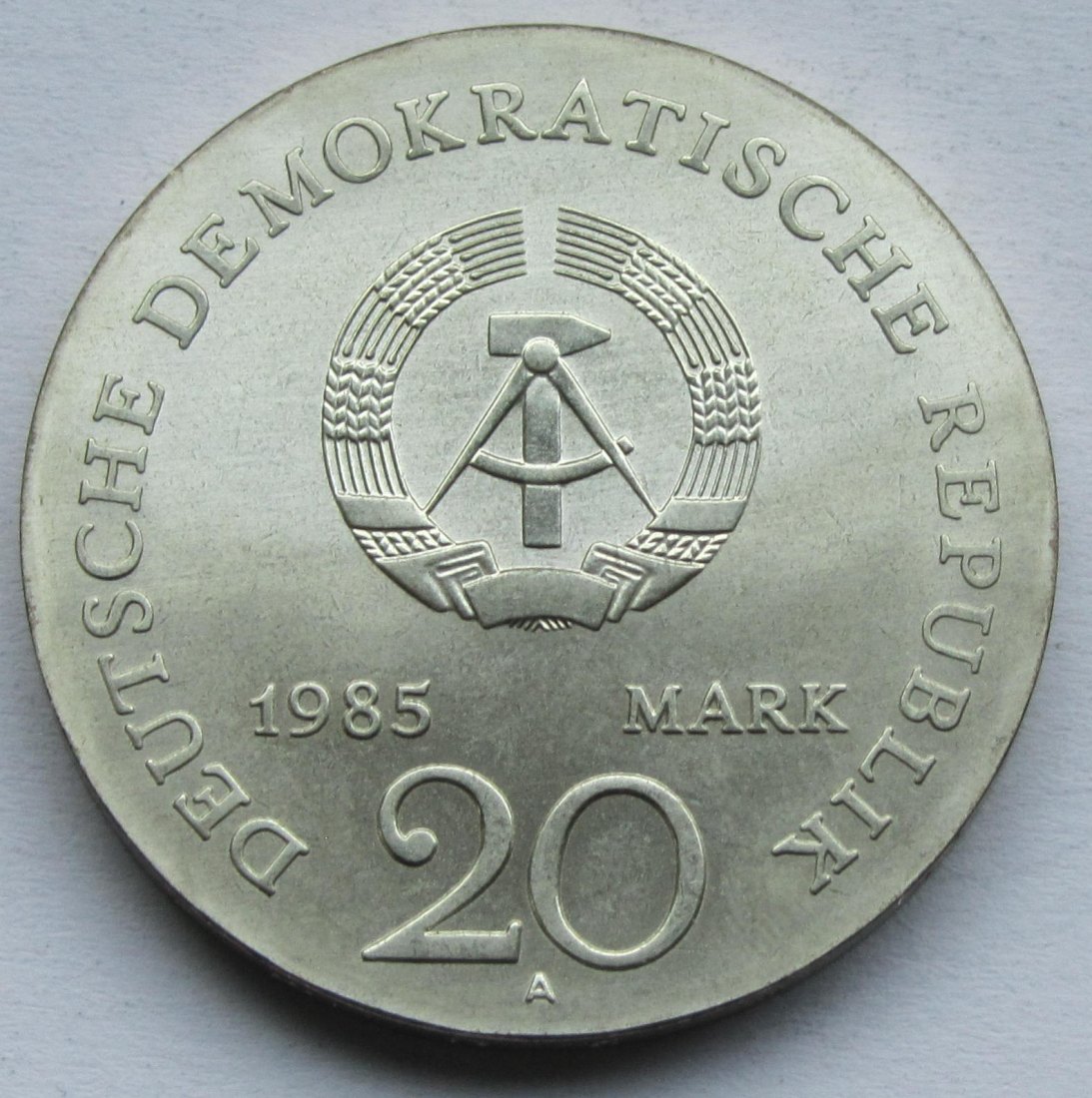  DDR: 20 Mark Arndt 1985   