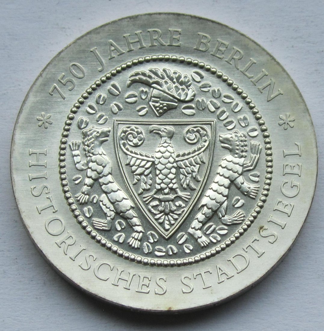  DDR: 20 Mark Stadtsiegel 1987   