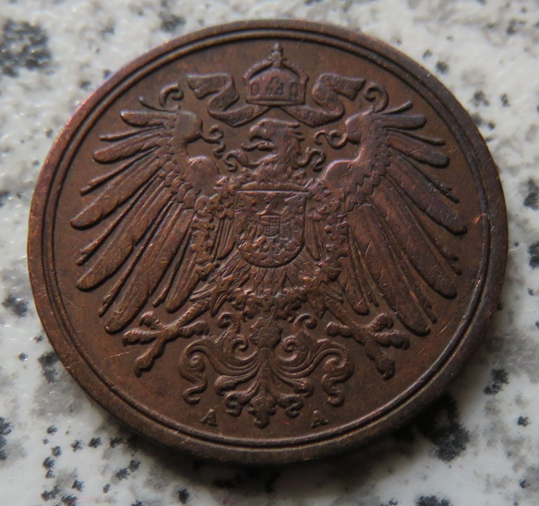  Kaiserreich 1 Pfennig 1895 A   
