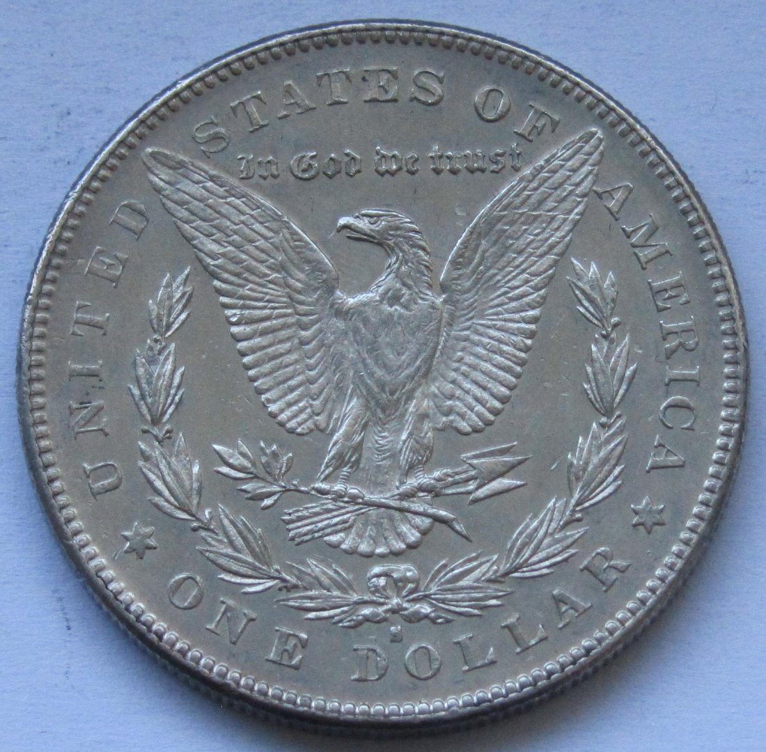  USA Vereinigte Staaten: 1 Dollar (Morgan-Dollar) 1878 S   