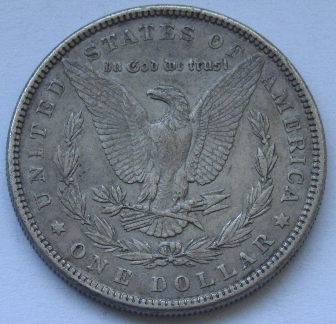  USA Vereinigte Staaten: 1 Dollar (Morgan-Dollar) 1885   