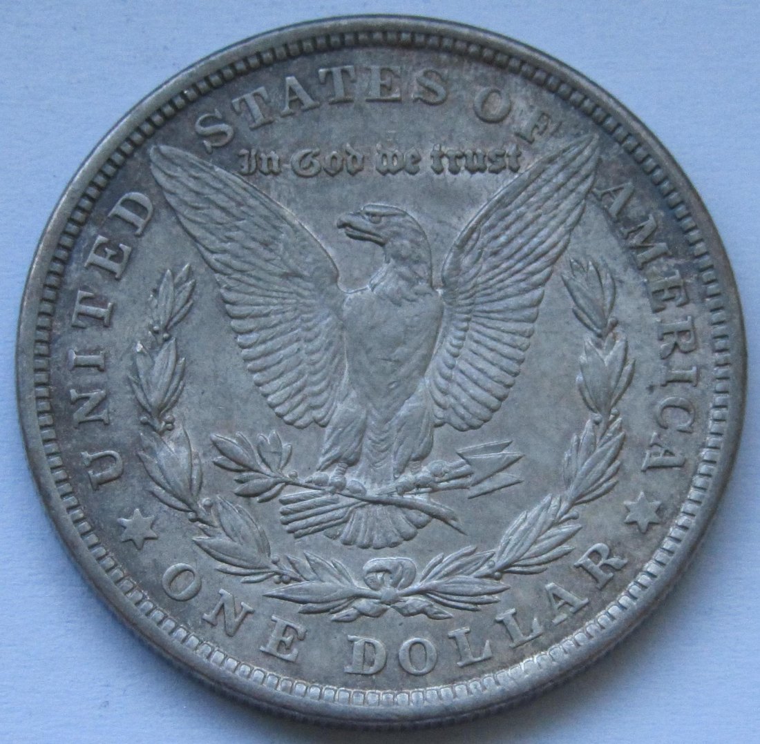  USA Vereinigte Staaten: 1 Dollar (Morgan-Dollar) 1921   