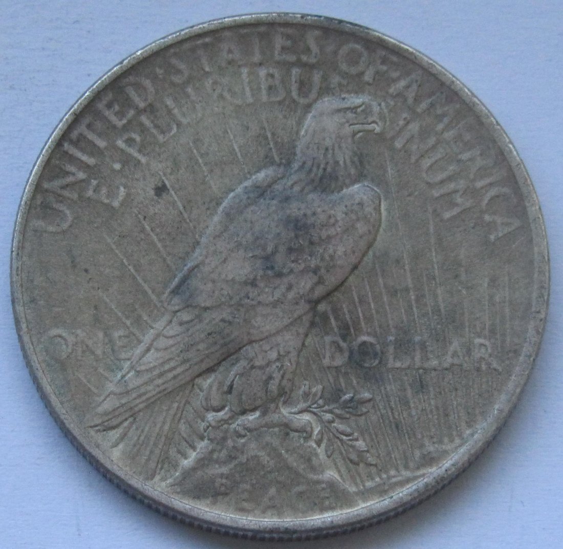 USA Vereinigte Staaten: 1 Dollar (Peace-Dollar) 1924   
