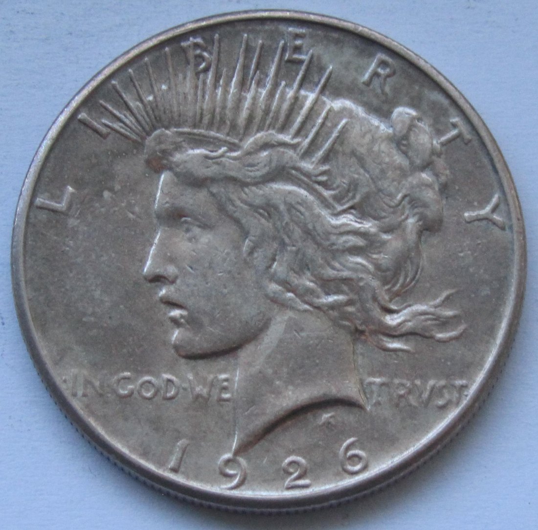  USA Vereinigte Staaten: 1 Dollar (Peace-Dollar) 1926 S   