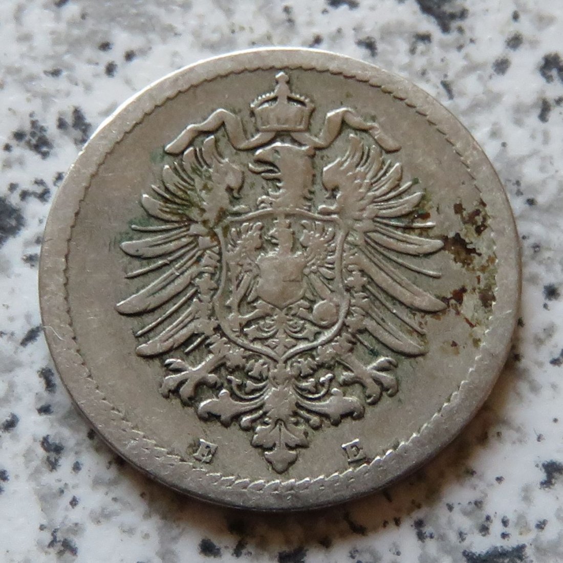  Kaiserreich 5 Pfennig 1888 E   