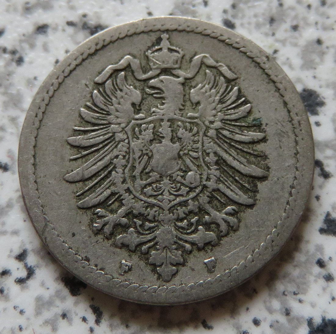  Kaiserreich 5 Pfennig 1888 F   