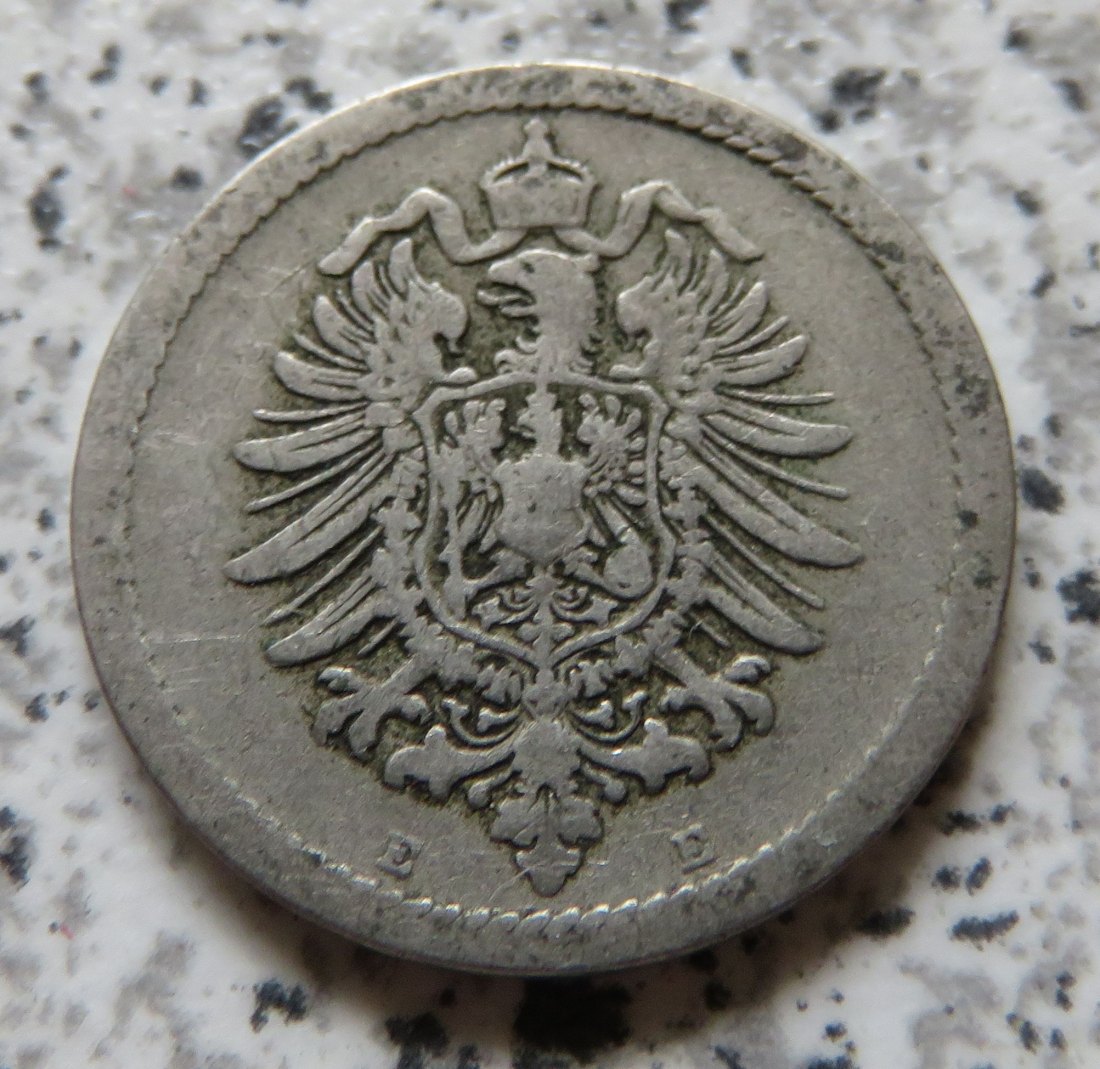  Kaiserreich 5 Pfennig 1889 E   
