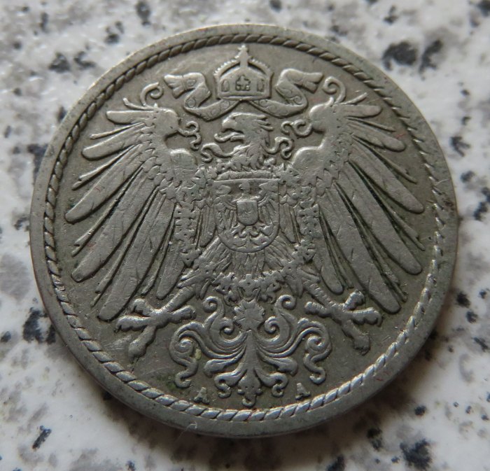  Kaiserreich 5 Pfennig 1899 A   