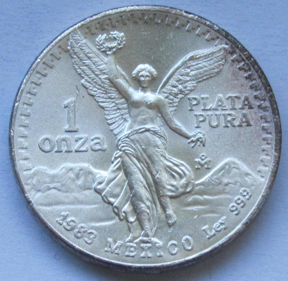  Mexiko: Silberunze Libertad 1983   