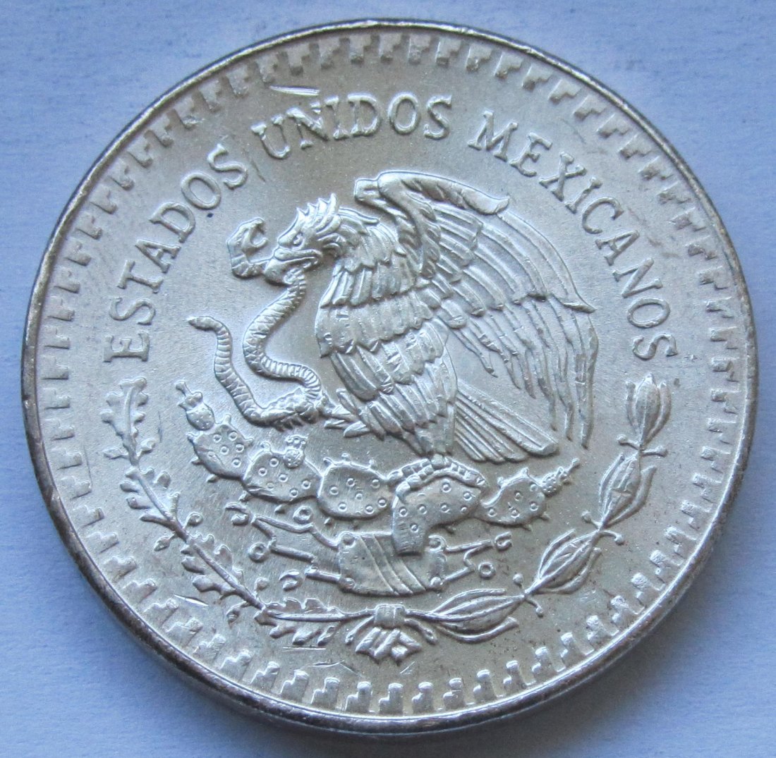  Mexiko: Silberunze Libertad 1985   