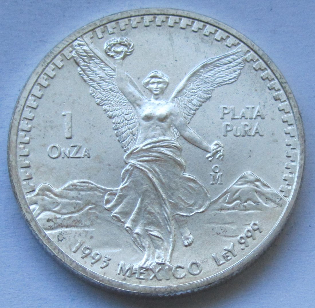  Mexiko: Silberunze Libertad 1993   