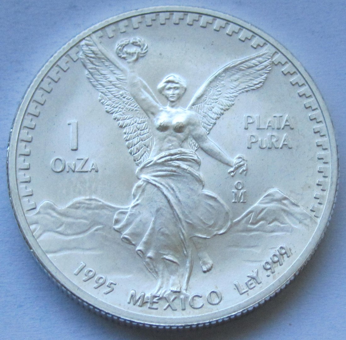  Mexiko: Silberunze Libertad 1995   