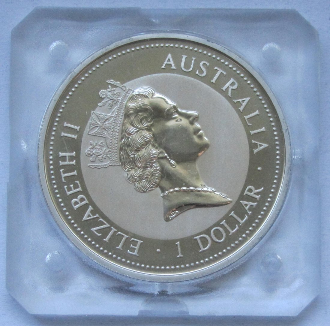  Australien: Silberunze Kookaburra 1994   