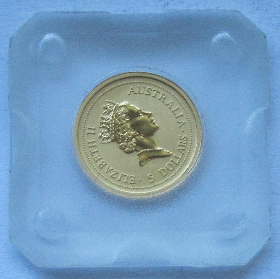  Australien: 1/20 Unze Nugget 1997, 1,55 g Feingold   