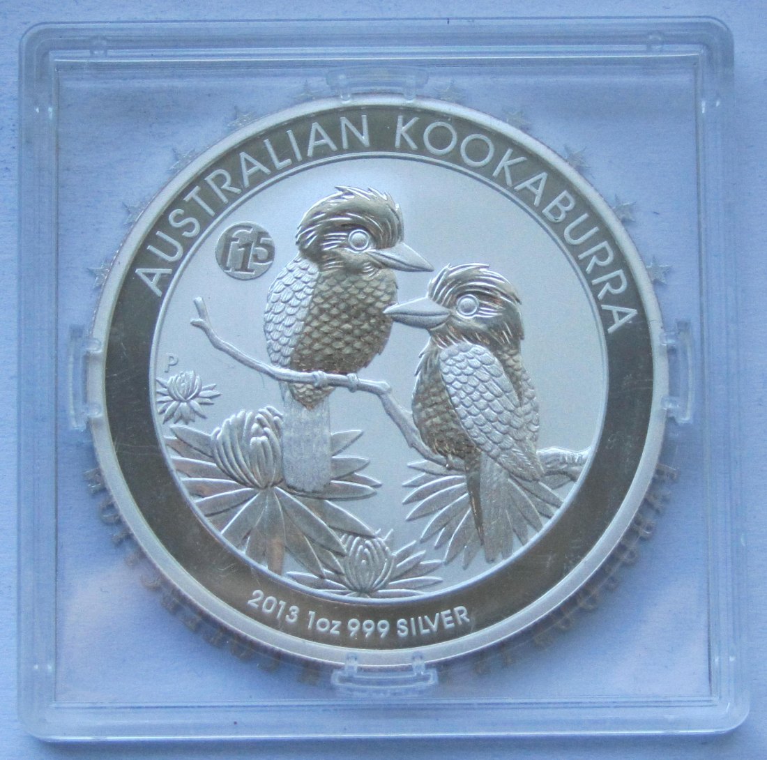  Australien: Silberunze Kookaburra 2013   