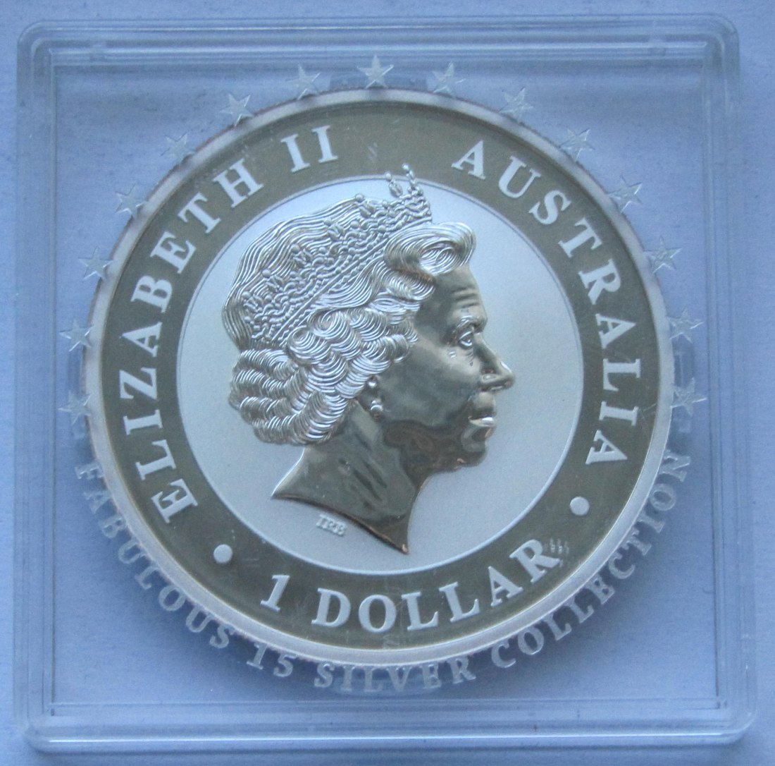  Australien: Silberunze Kookaburra 2013   