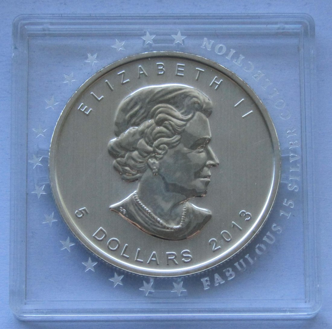  Kanada: Silberunze Maple Leaf 2013   