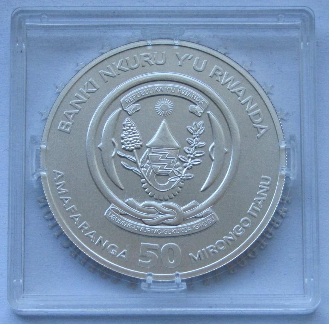  Ruanda: Silberunze Gepard 2013   