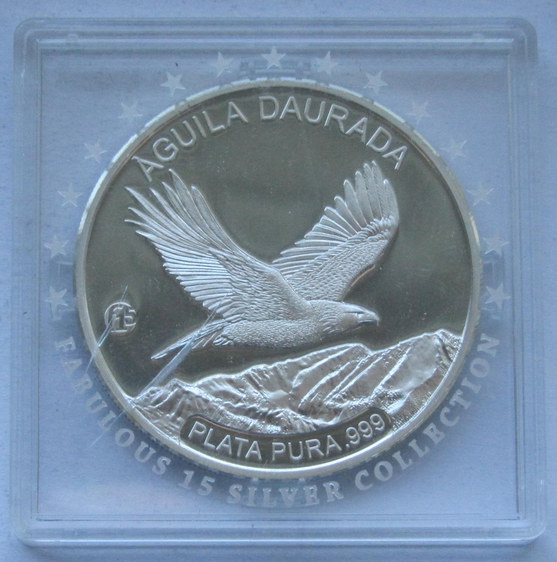  Andorra: 5 Diners Goldadler 2012, enthält 20 g Feinsilber   