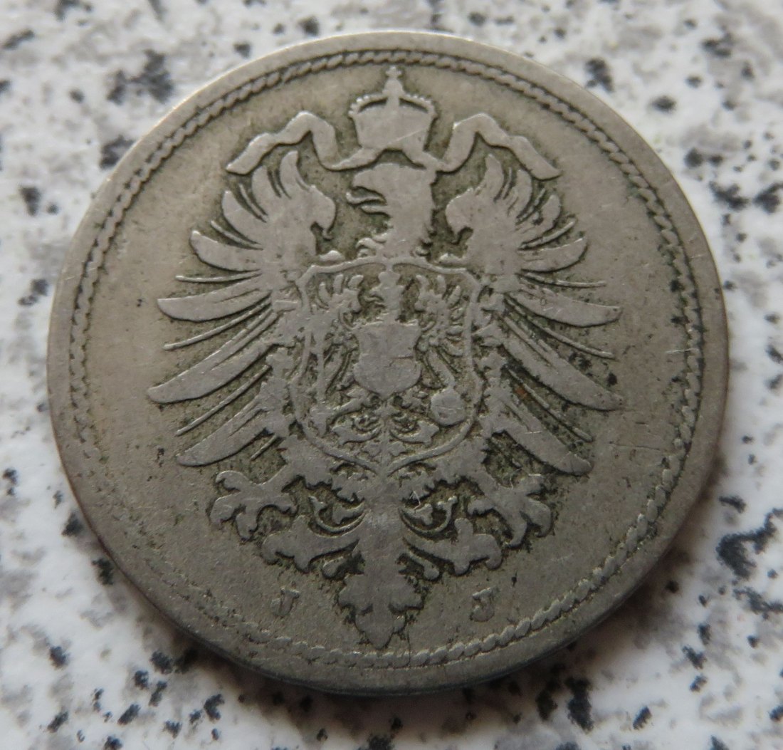  Kaiserreich 10 Pfennig 1888 J   