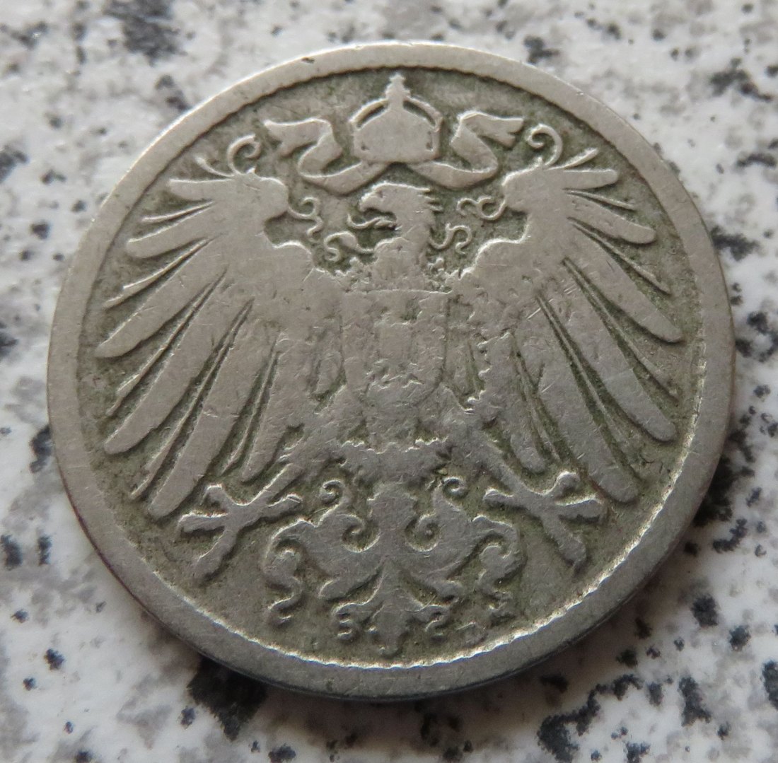  Kaiserreich 10 Pfennig 1892 D   