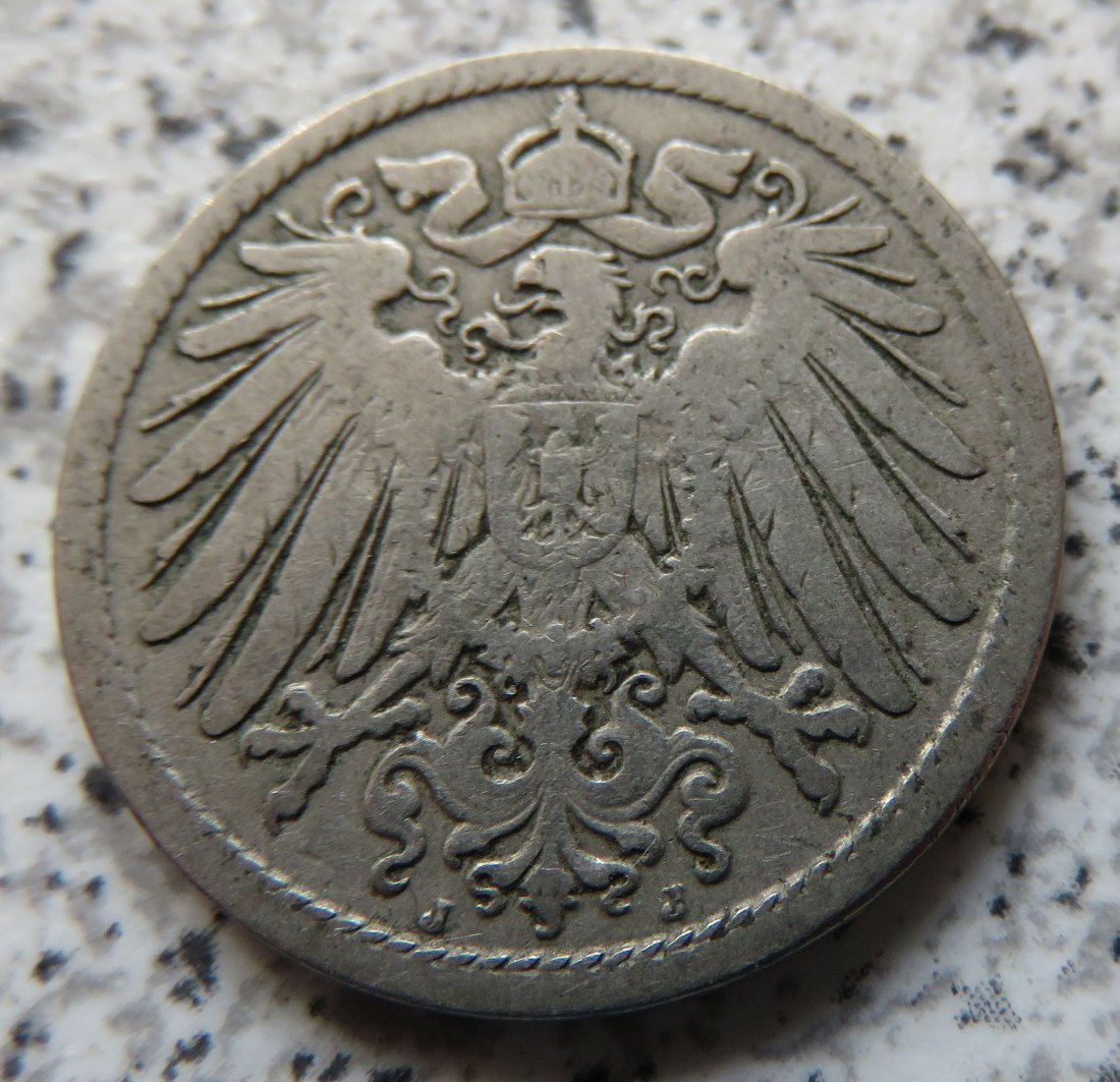  Kaiserreich 10 Pfennig 1899 J   