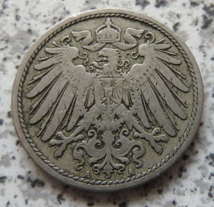  Kaiserreich 10 Pfennig 1901 A   