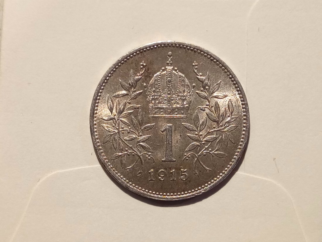  Österreich 1 Krone 1915 vz   