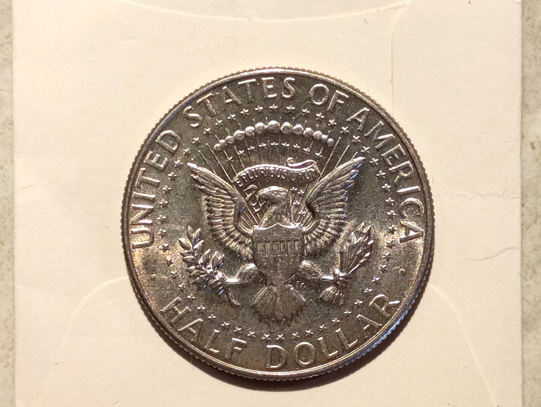  USA Kennedy 1/2 Dollar 1967 f.St   