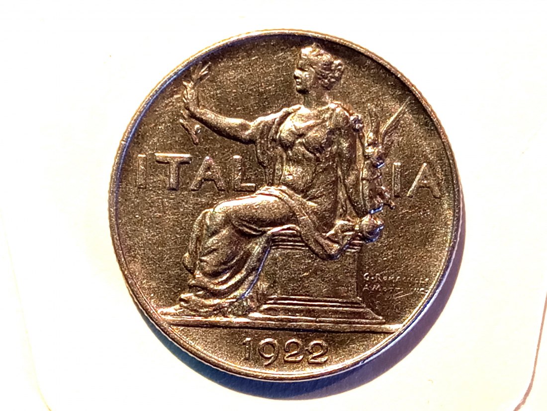 Italien 1 Lire 1922