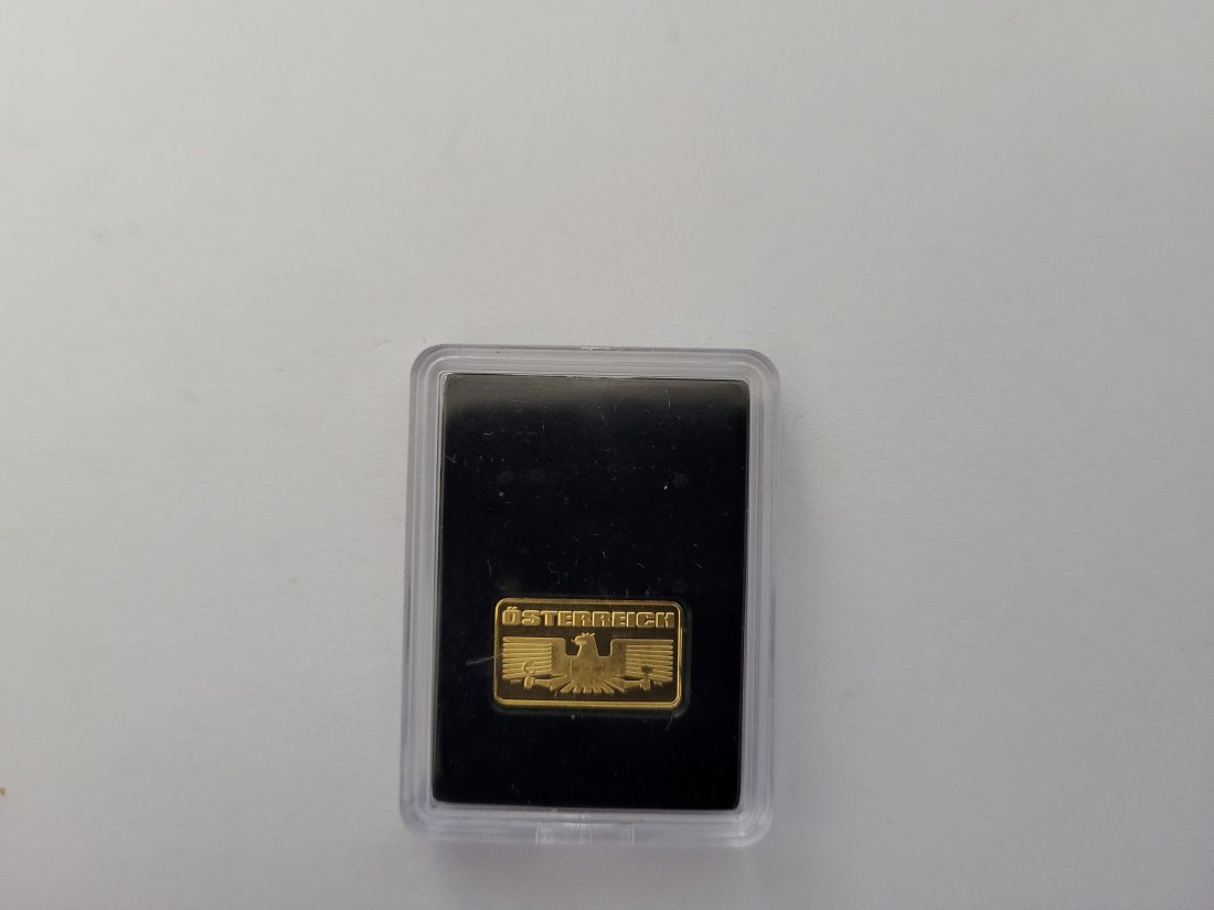  Goldbarren 1/100 Oz 999,9 Österreich Spittalgold9800 (5526   