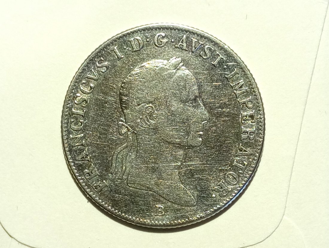 Österreich 20 Kreuzer 1834 B (Kremnitz) ss