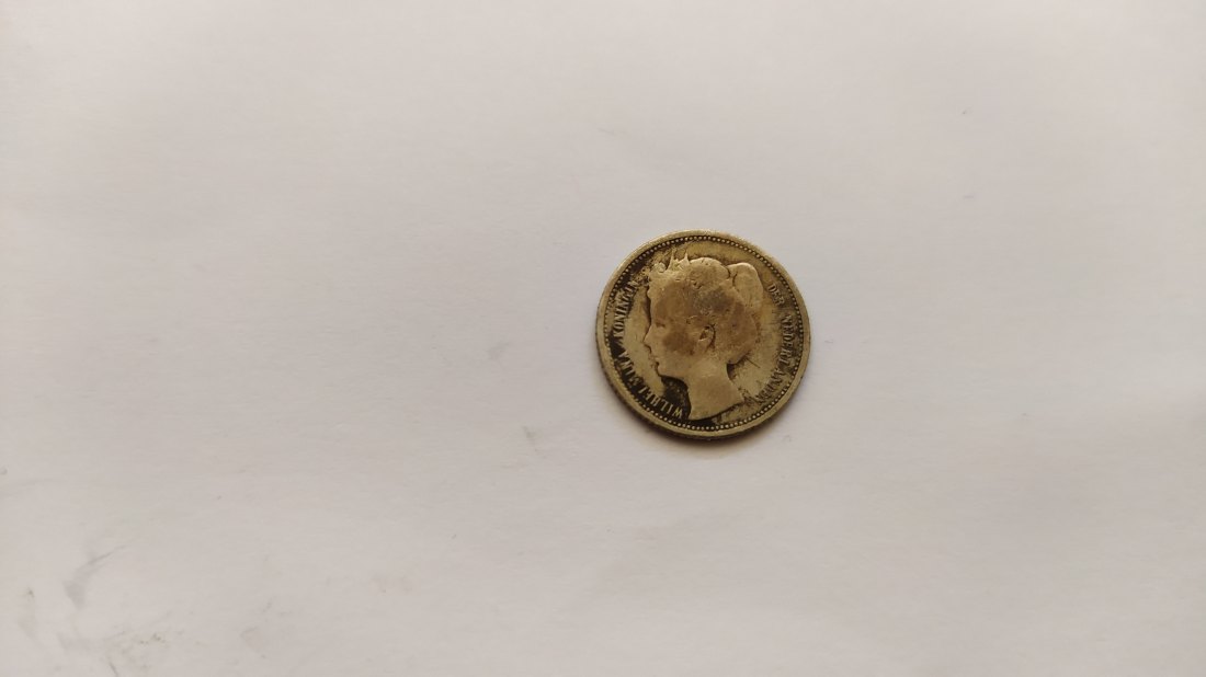 Netherlands.Colonie Curacao.1/10G 1901.Silver 640