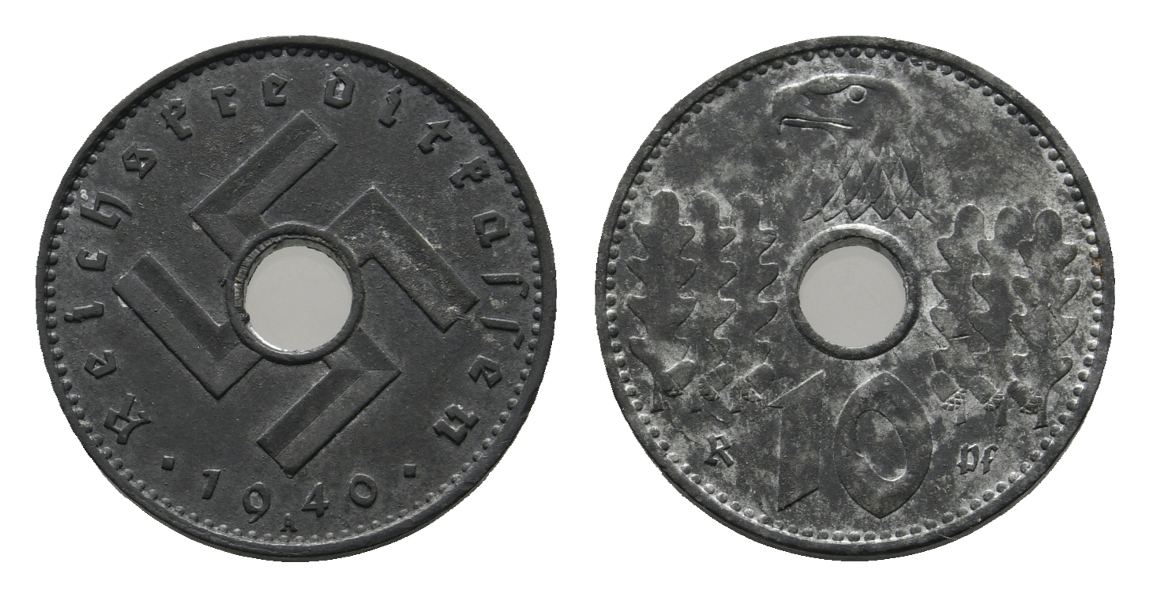  Drittes Reich, 10 Pfennig 1940   