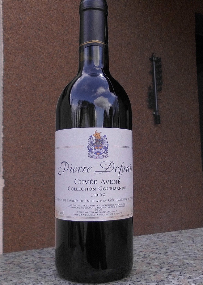  Rotwein Pierre Defrain Cuvée Avené Collection Gourmande 2009 Frankreich 0,75l 13% Alc lieblich   