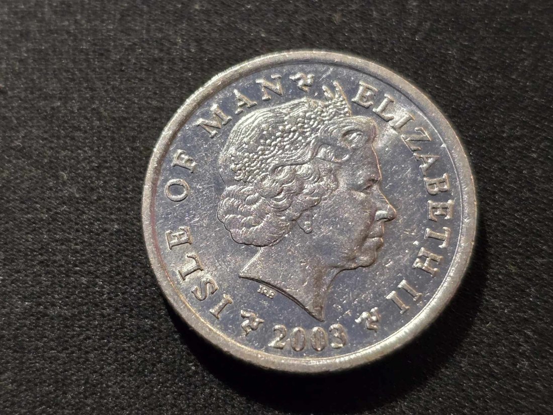  Isle of Man 10 Pence 2003 VZ   