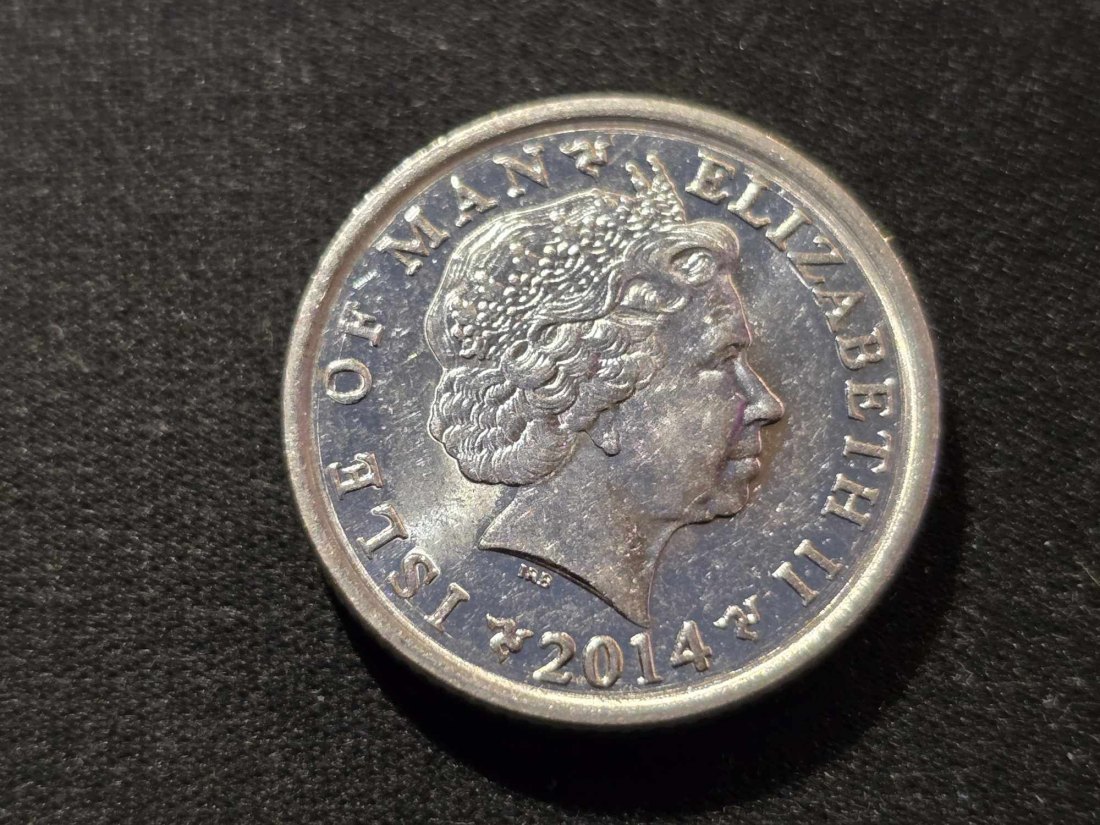  Isle of Man 10 Pence 2014 STG   