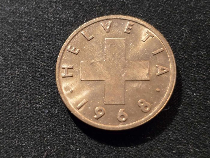  Schweiz 2 Rappen 1968 STG   