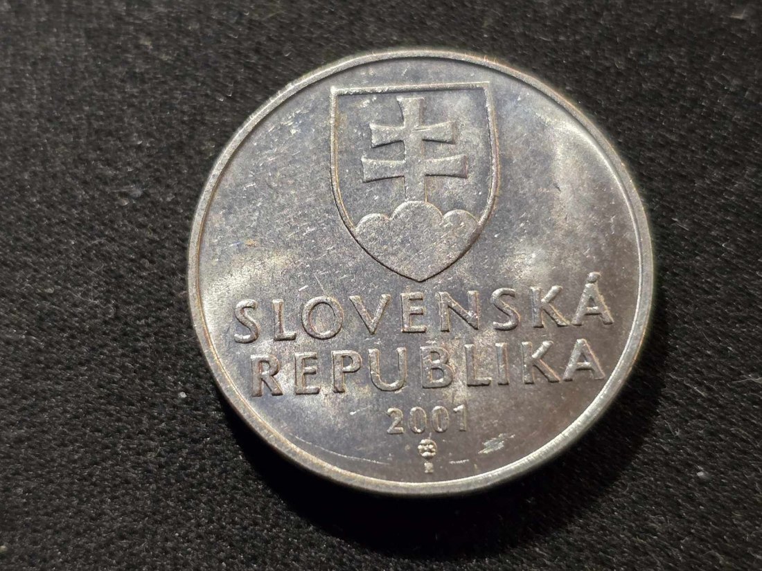 Slowakei 2 Kronen 2001 STG   