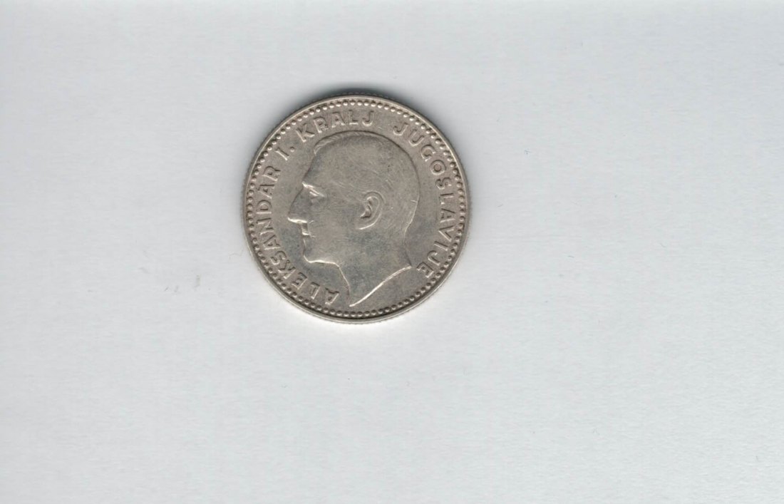  10 Dinara 1931 Alexander I. silber 500/7g Jugoslawien Spittalgold9800 (3469   