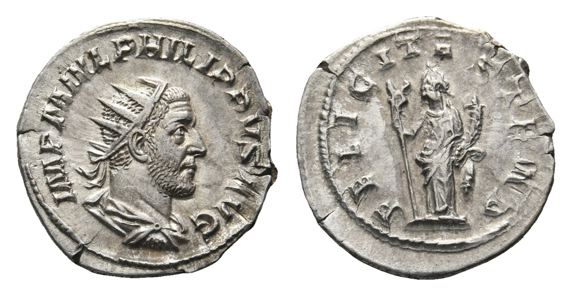  Antike, Antoninian; 3,65 g   