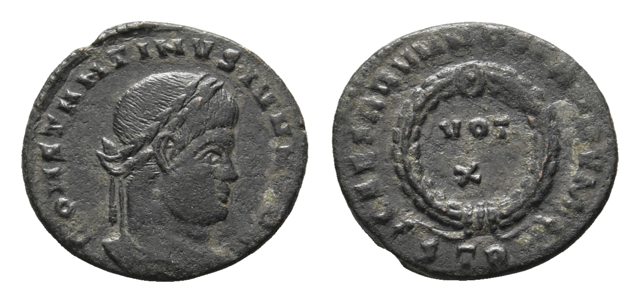  Antike; Kleinmünze; Bronze; 2,65 g   