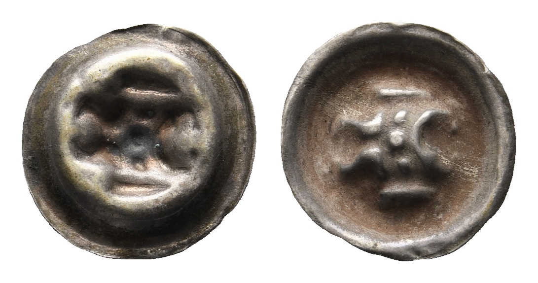  Mittelalter, Hohlpfennig; 0,23 g   